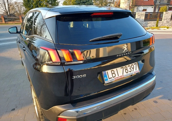 Peugeot 3008 cena 77900 przebieg: 181134, rok produkcji 2019 z Bełchatów małe 79